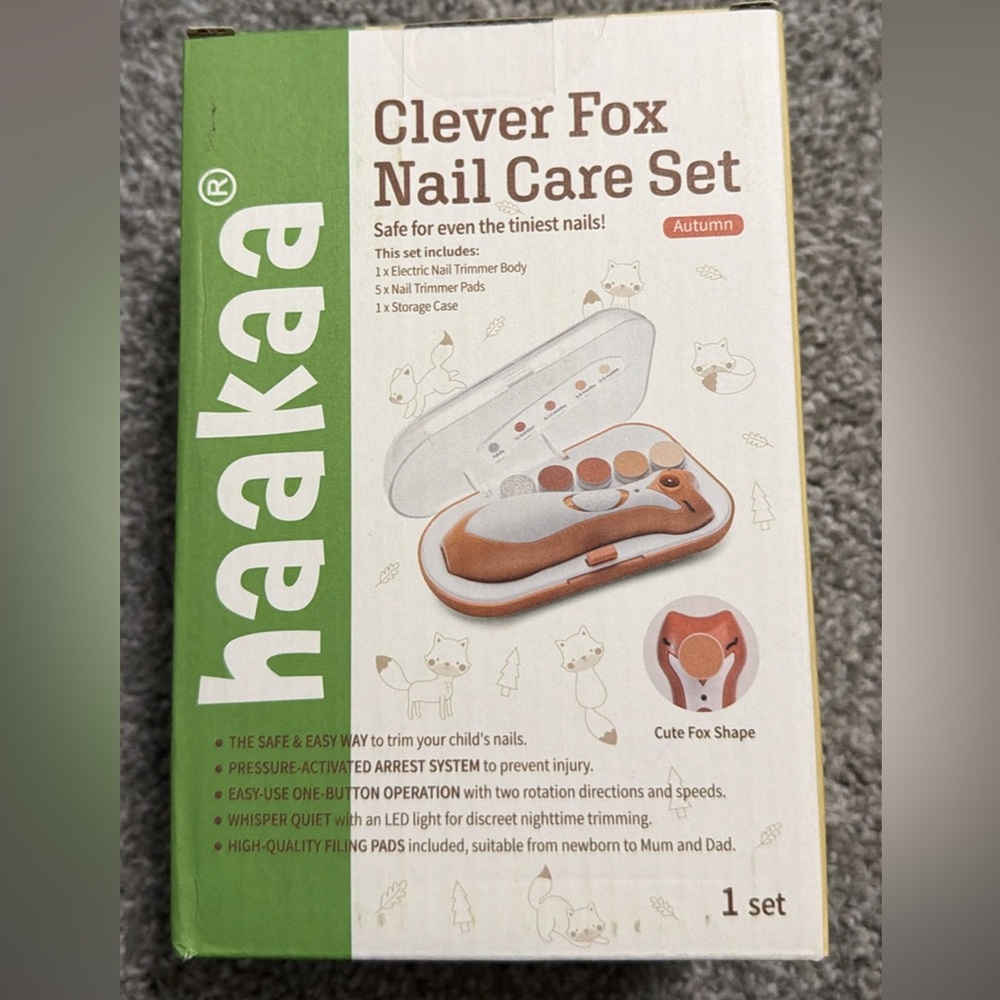 Baby Haakaa nail care set